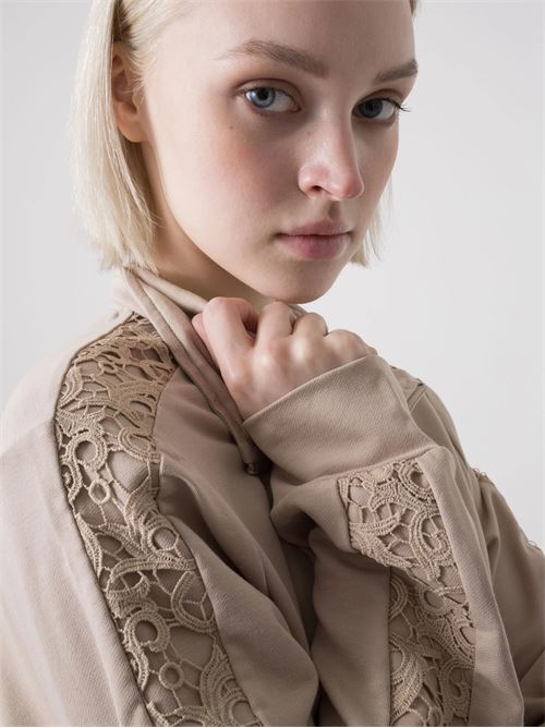 felpa full zip nngarz DIMENSIONE DANZA | 40D300D931A00